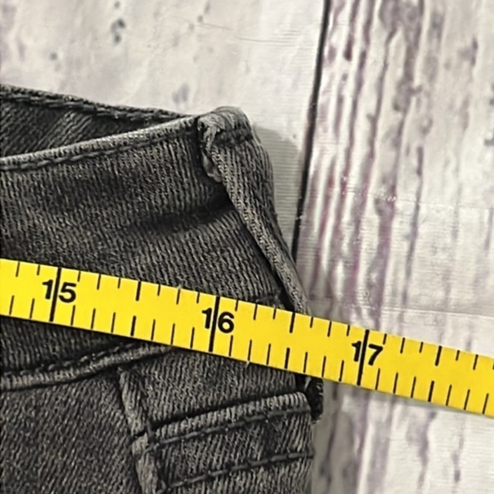 Old Navy black washed size 12 skinny - Picture 4 of 12